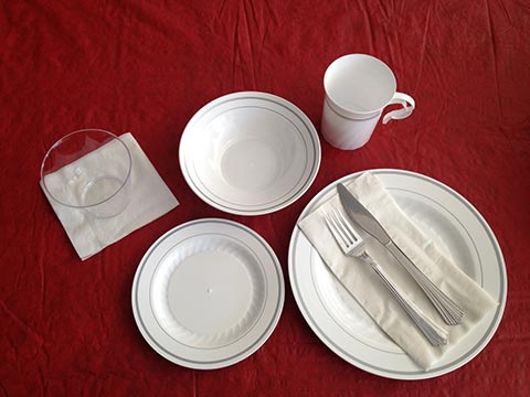 Fancy Disposable Tableware